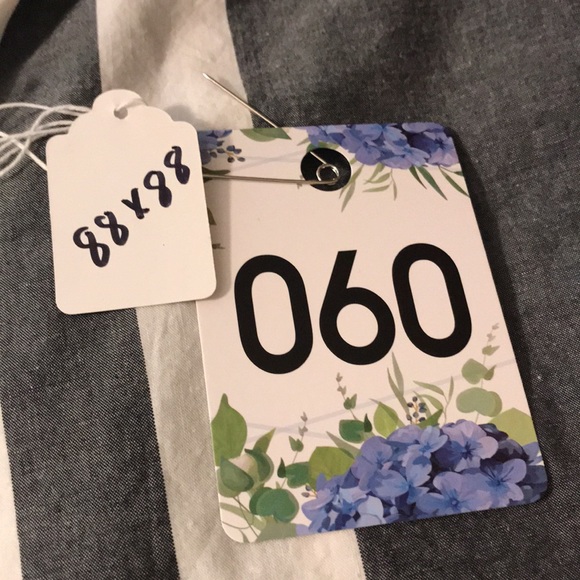 Duvet Cover & Sham Gray Off White - Picture 3 of 4